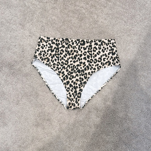 Old Navy Other - Cheetah High Waisted Swim Bottoms